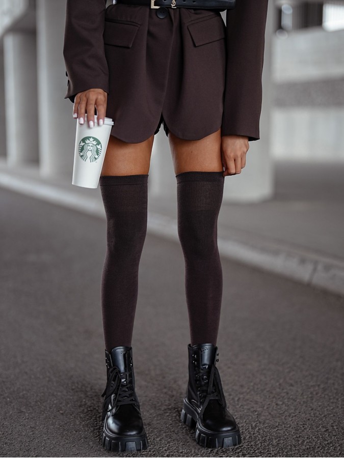 Classic cotton over-the-knee socks 0293.001