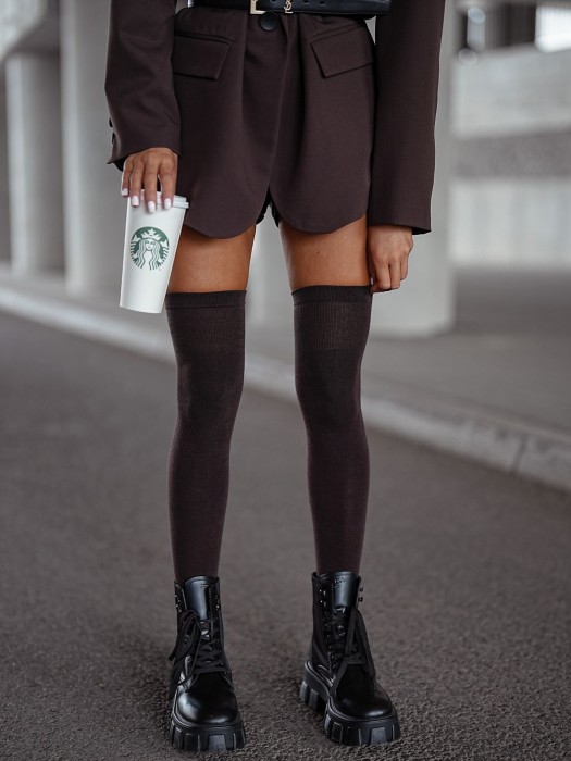 Classic cotton over-the-knee socks 0293.001