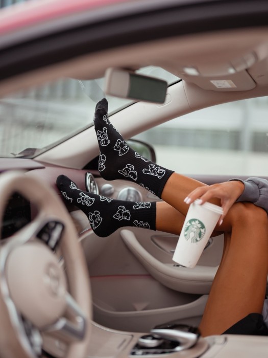 Skarpetki damskie Kontury Misia 0200.126