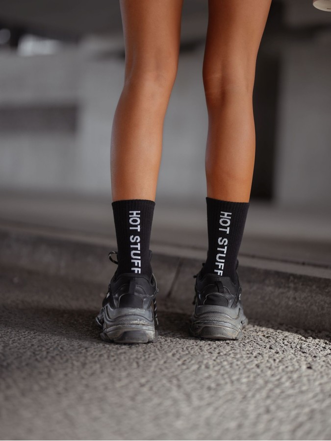 Women's HOT STUFF pattern socks 0200.128