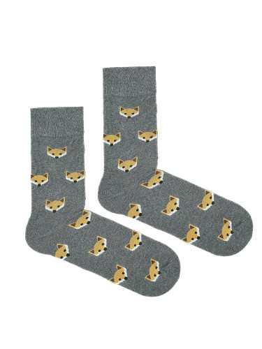 Men's Fox heads pattern socks 0125.095 2