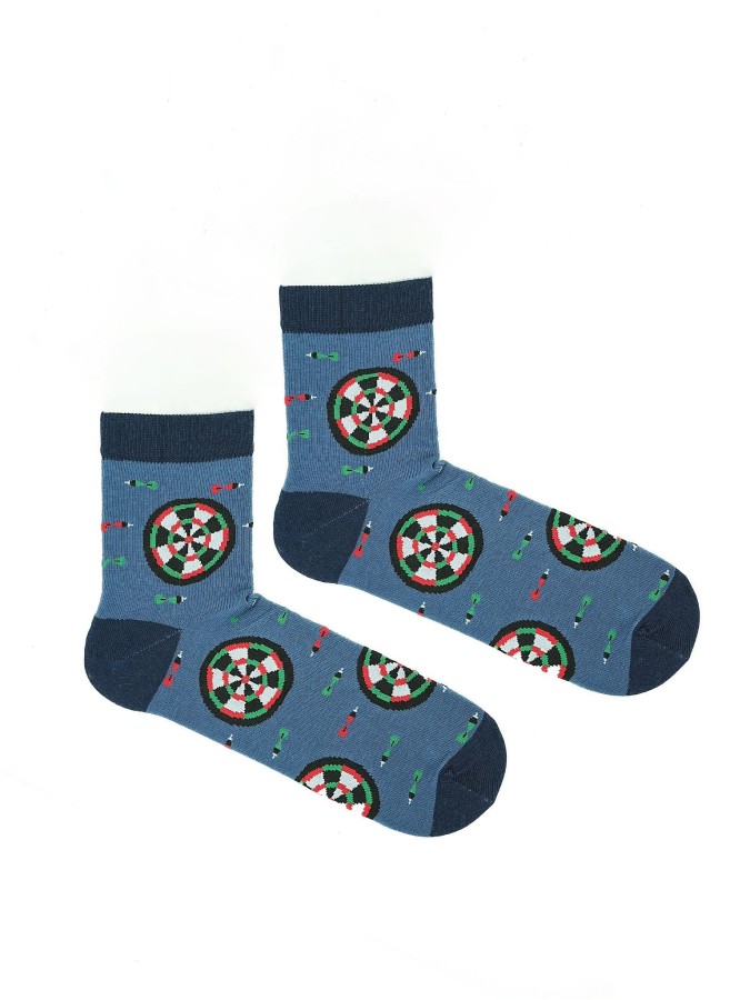Men's Darts pattern short socks 1153.035