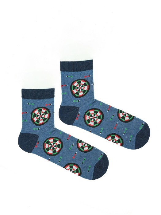 Men's Darts pattern short socks 1153.035