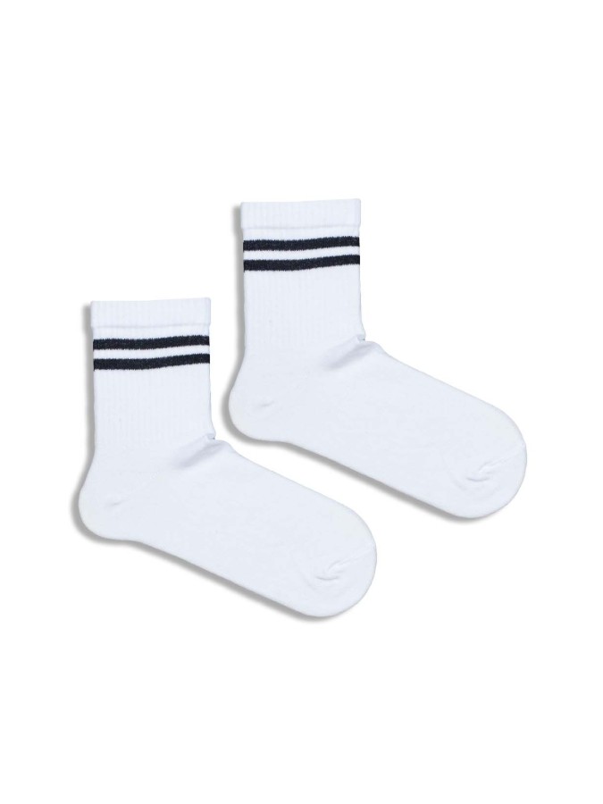 Skarpetki dziecięce prążek z paskami 1184.039