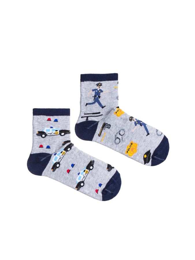 Kids' Police pattern socks 1184.041