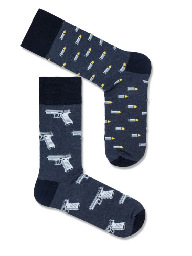 Men's Guns pattern socks 0125.098 2