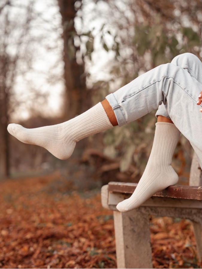 Women's wool socks 1566.001