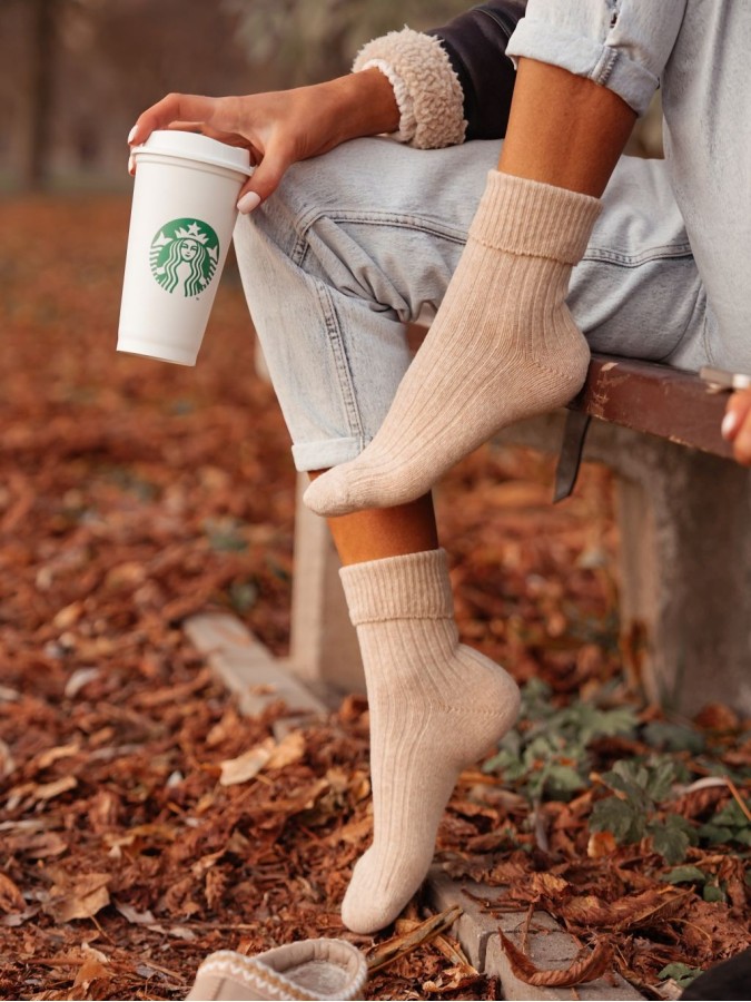 Women's wool socks 1566.001