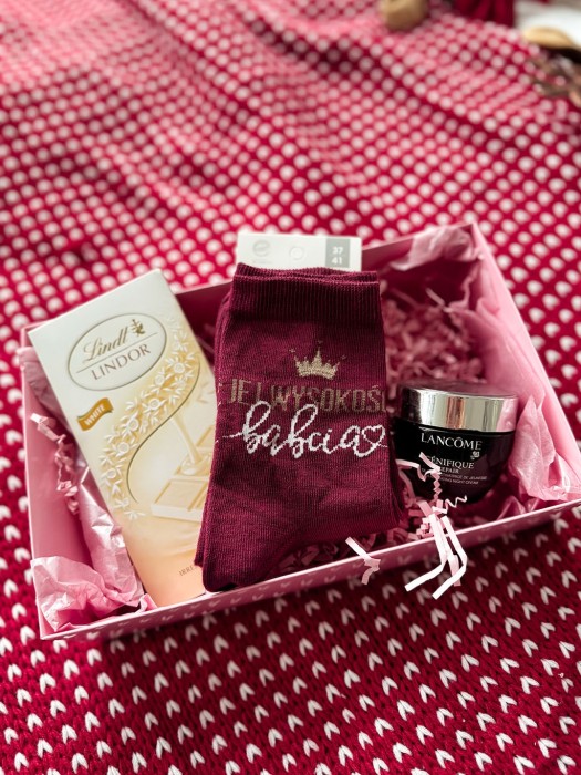 Women's 'Her Highness Grandmother' pattern socks 0200.134