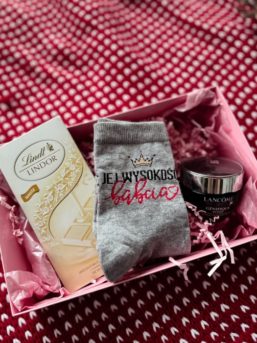 Women's 'Her Highness Grandmother' pattern socks 0200.134