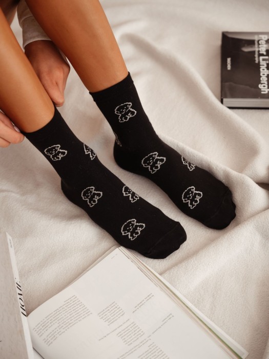 Skarpetki damskie Szczeniaczki 0200.155