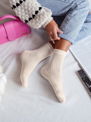 Women's openwork socks 0989.006 2