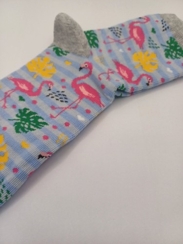 Women's Flamingos pattern socks 0200.161 2