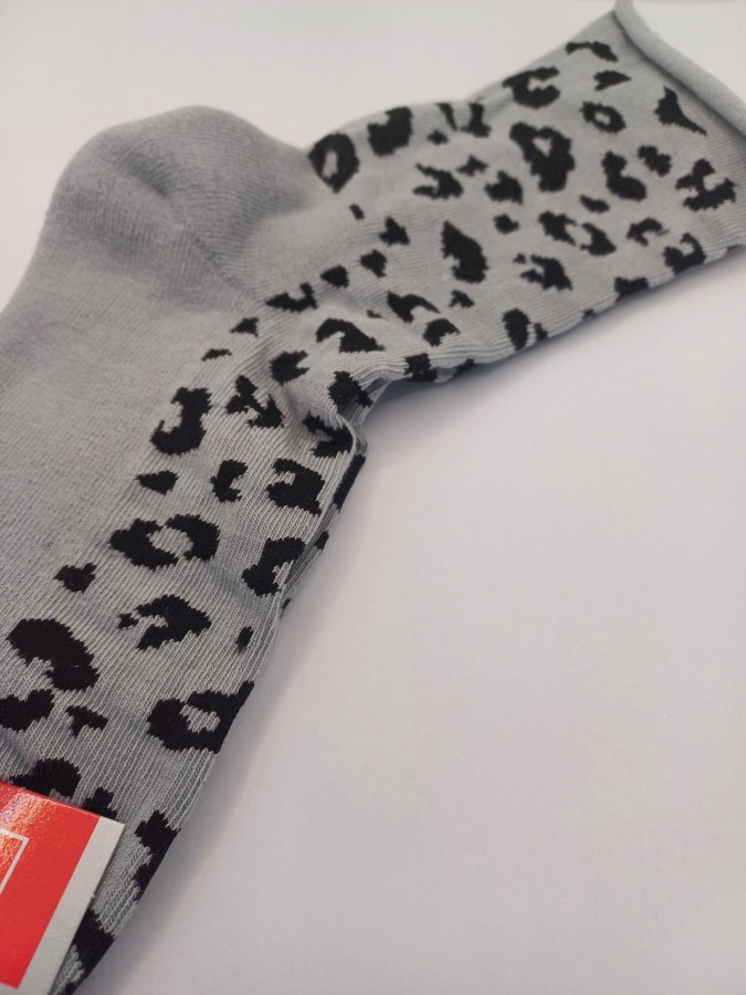 Women's Half-terry UNIQUE Panther pattern socks