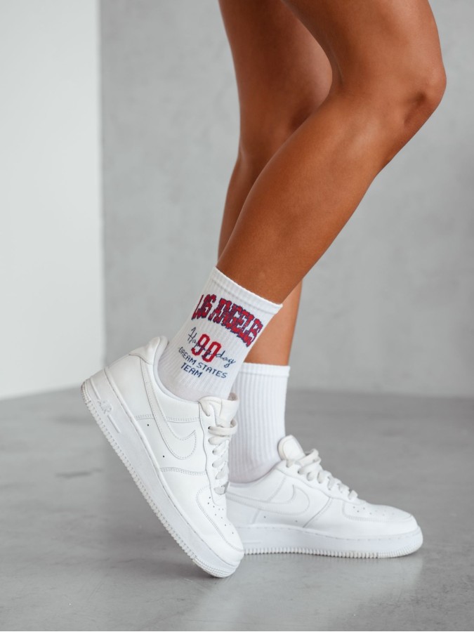 Women's LOS ANGELES pattern socks 0200.003