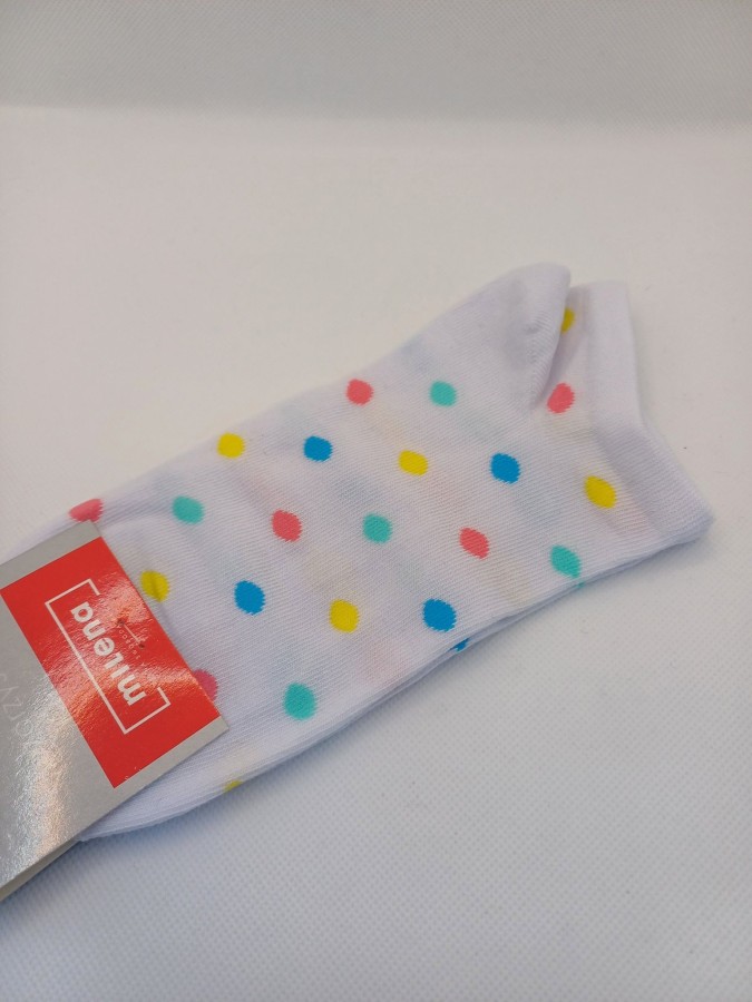 Women's Dots pattern low ankle socks 018.1146