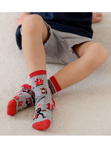 Kids' Fire Brigade pattern socks 1184.042