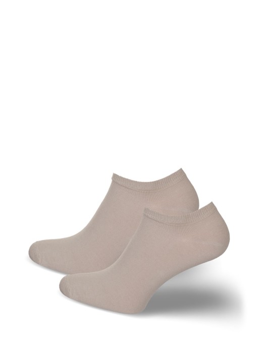 Bamboo solid colour low ankle socks 0613