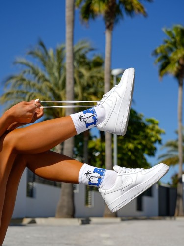 Women's 'LA Sunshine' pattern socks 0200.169 2