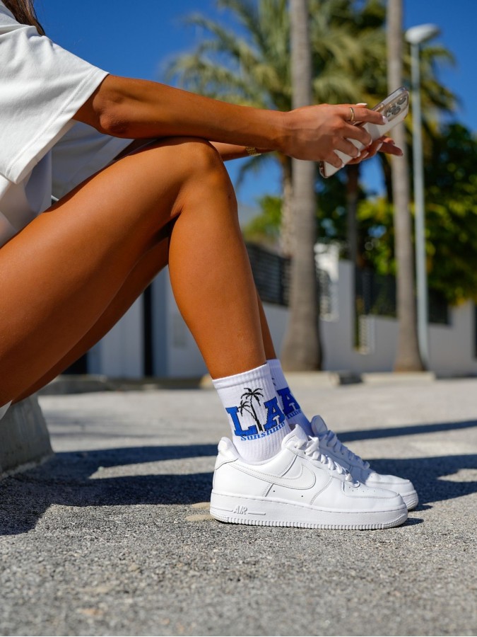 Women's 'LA Sunshine' pattern socks 0200.169