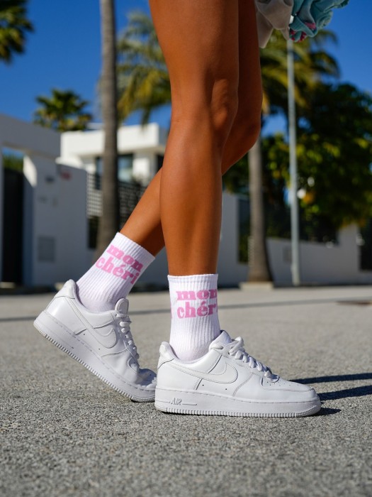 Women's 'Mon Chéri' pattern socks 0200.150