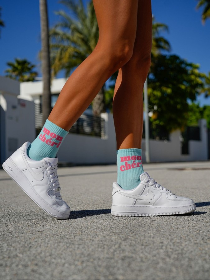 Women's 'Mon Chéri' pattern socks 0200.150