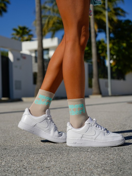 Women's 'Mon Chéri' pattern socks 0200.150