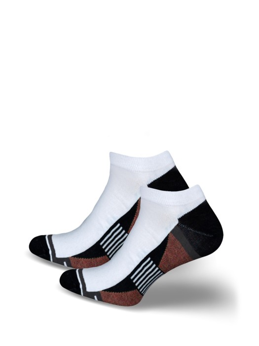 Men's model 024 pattern low ankle socks 0170.024