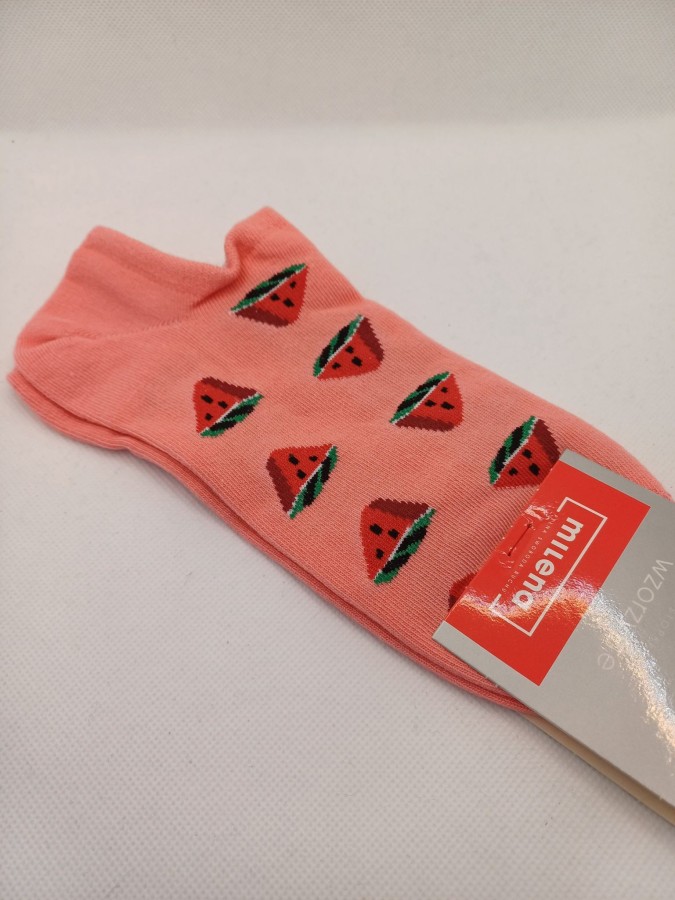 Women's Watermelons pattern low ankle socks...