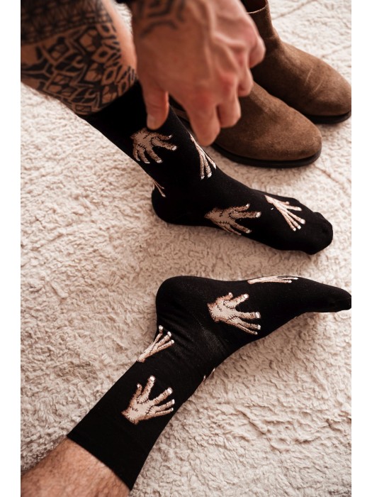 Men's Hand pattern socks 0125.031