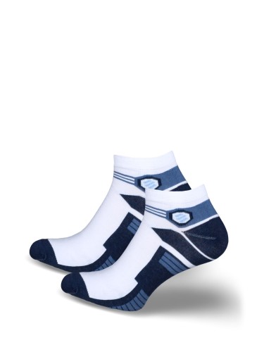 Men's model 027 pattern low ankle socks 0170.027