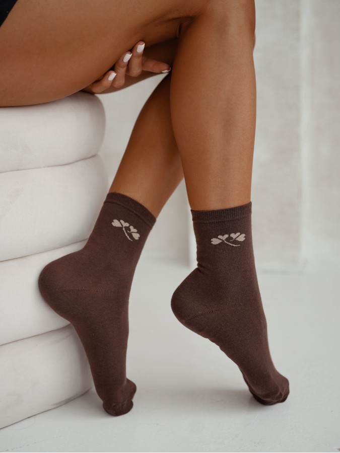 Women's socks with little lurex pattern 0200.178