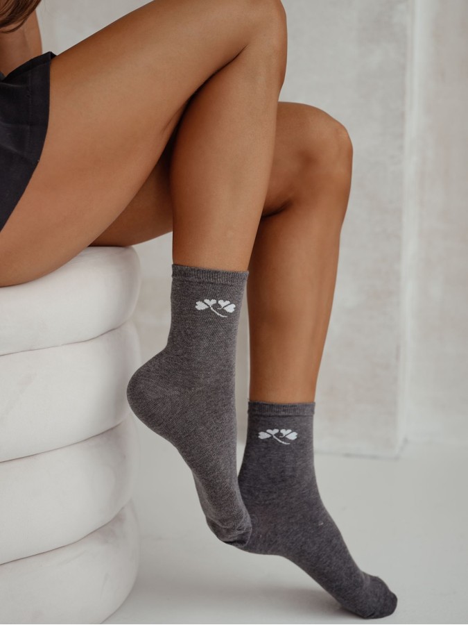 Women's socks with little lurex pattern 0200.178