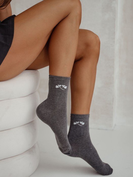 Women's socks with little lurex pattern 0200.178