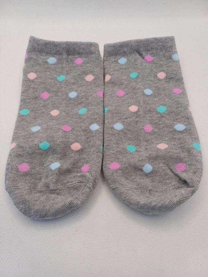 Women's Dots pattern low ankle socks 018.1146
