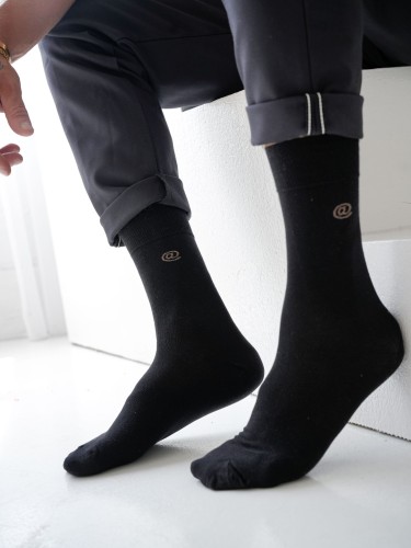 Men's cotton little pattern dress socks 0040.013