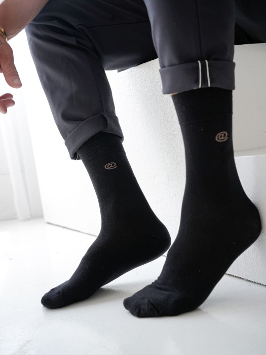 Men's cotton little pattern dress socks 0040.013