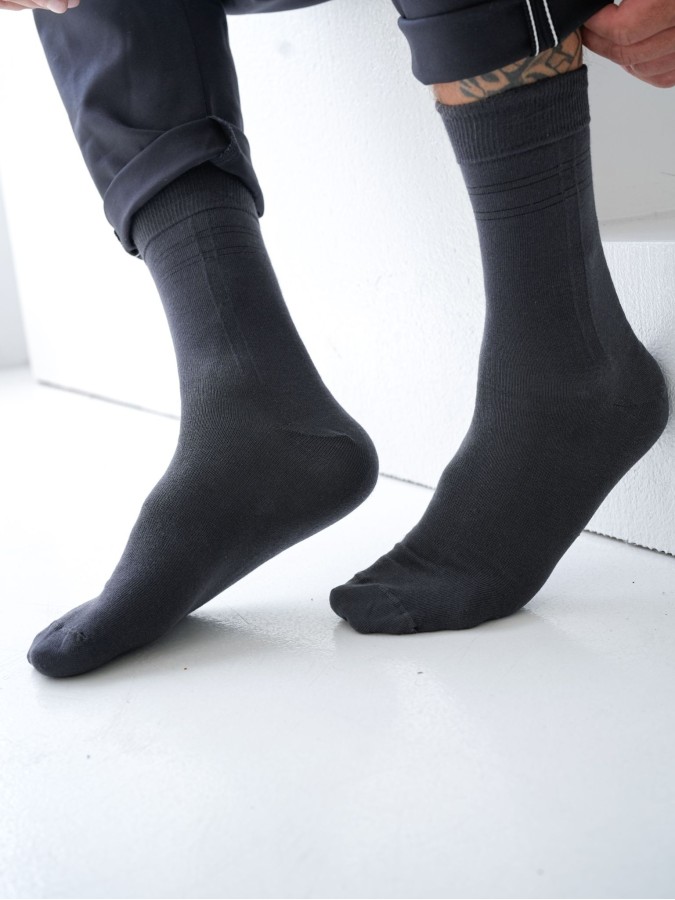 Men's cotton little pattern dress socks 0040.014