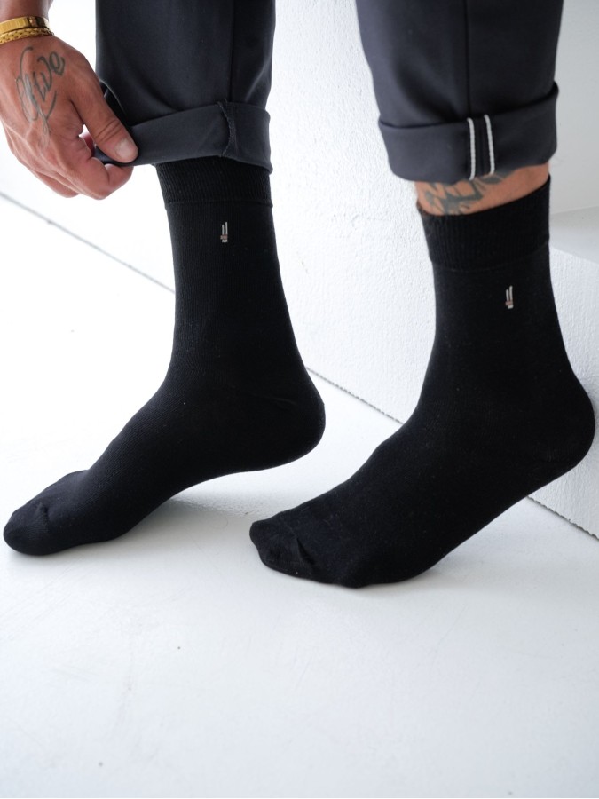 Men's cotton little pattern dress socks 0040.011