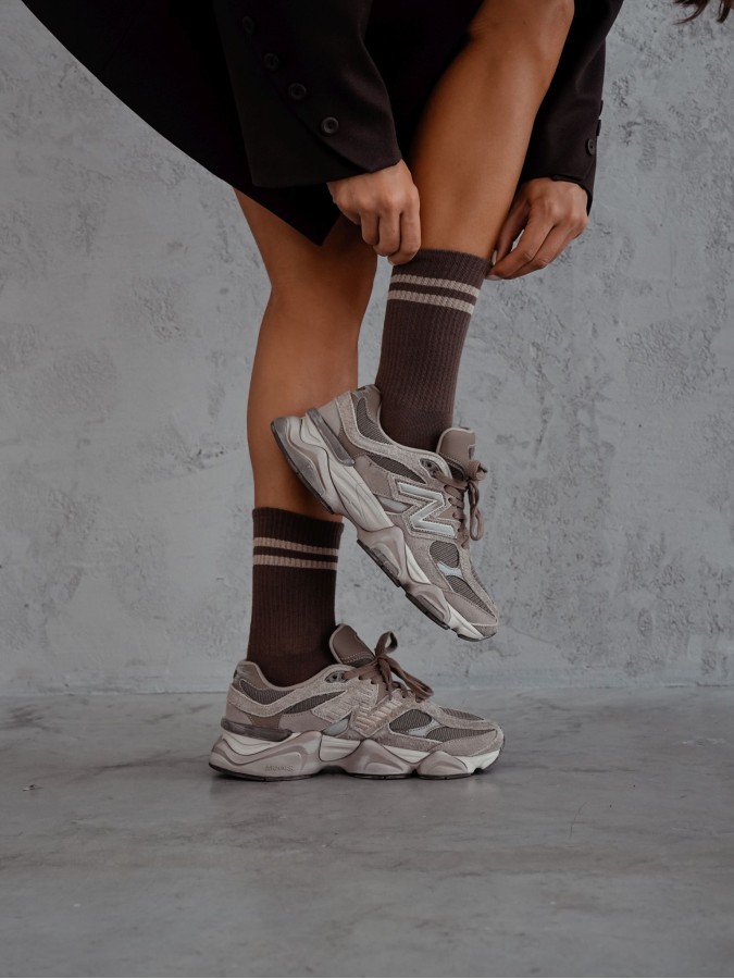 Women's Two thin stripes pattern socks 0200.184