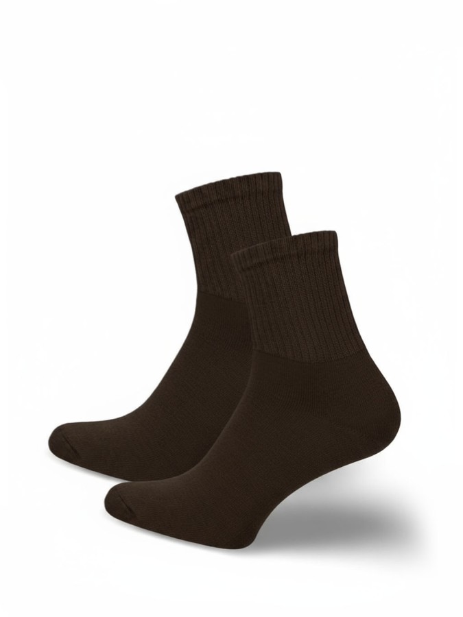 Men's ACTIVE solid colour short socks 0224
