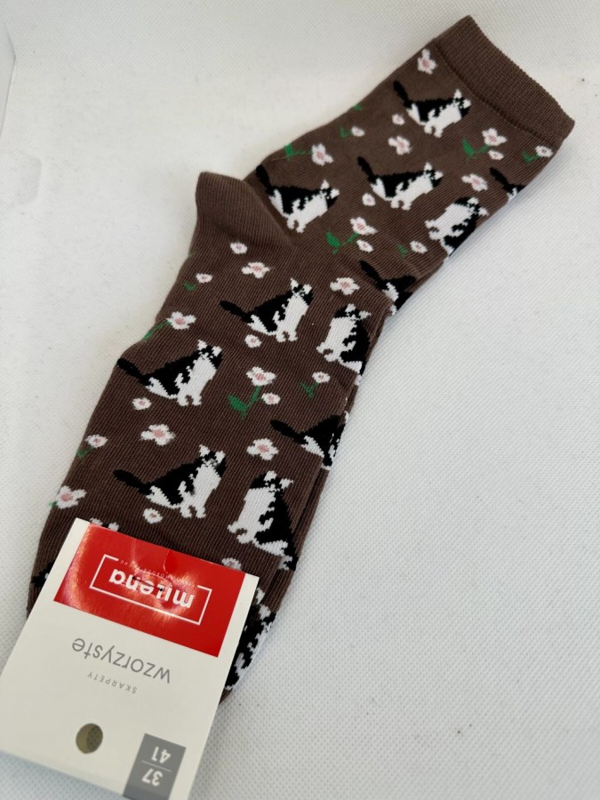 Women's Cats & flowers 0200.173