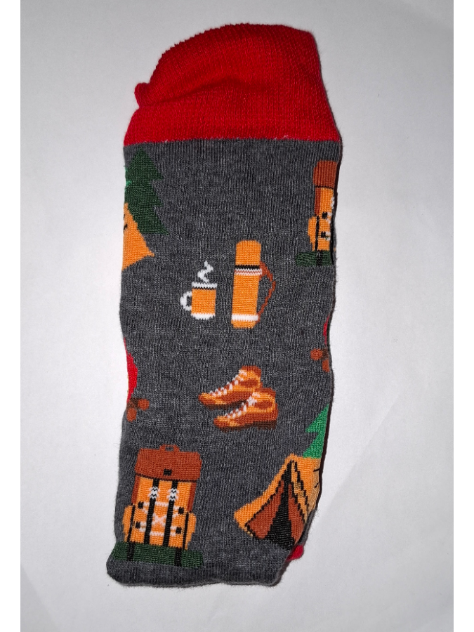 Men's Trekking pattern socks 0125.053