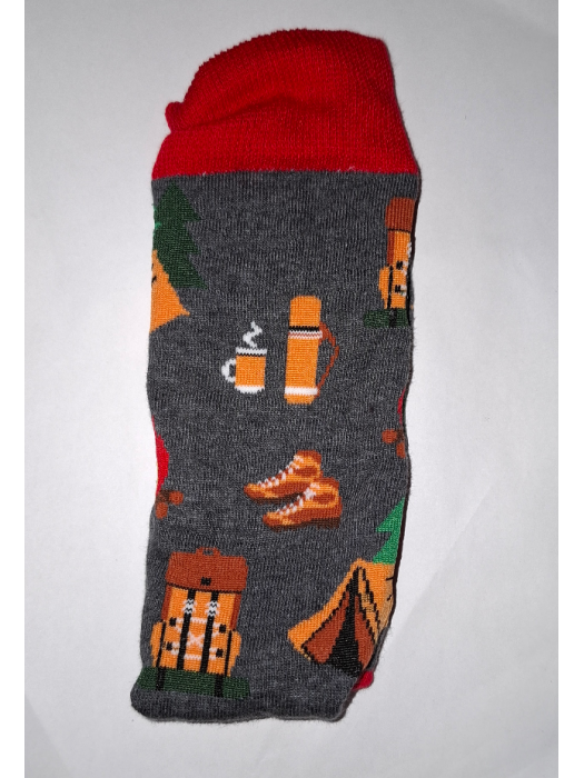 Men's Trekking pattern socks 0125.053