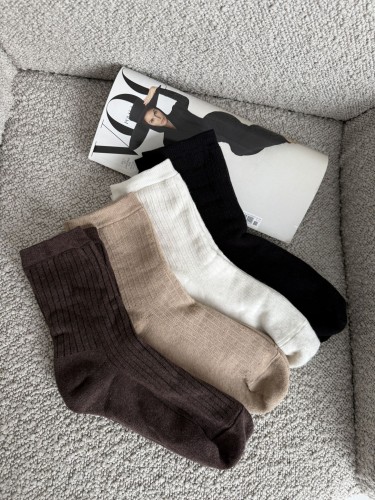 Women's Terry Non-Pressure Thick ribbed Socks 0118.015