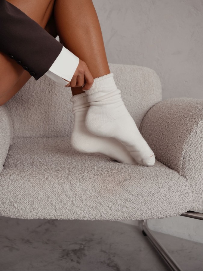 Women's Terry Non-Pressure Thick classic socks...