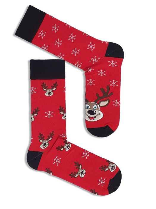 Men's Christmas Reindeer Socks 1290.039