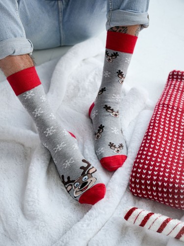 Men's Christmas Reindeer Socks 1290.039 2