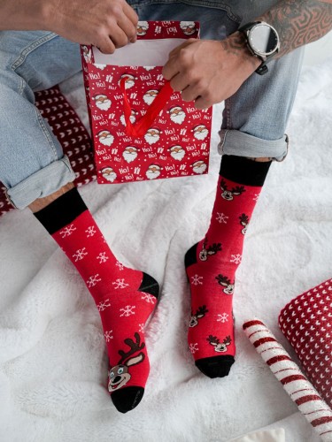 Men's Christmas Reindeer Socks 1290.039