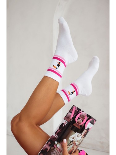 Women's Toucan pattern socks 0200.013